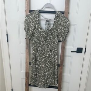 Floral Short Sleeve Dress